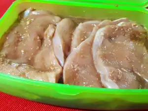 Marinated Turkey Steaks