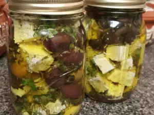 Marinated Feta Cheese with Fresh Spices