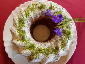 Butter Sponge Cake with Matcha