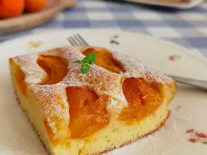 Butter Cake with Apricots