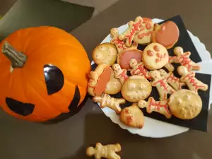 Halloween Shortbread Cookies