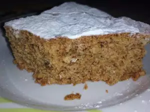 Honey Cake with Walnuts and Coffee