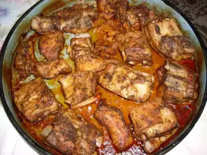 Succulent Honey Ribs in the Oven