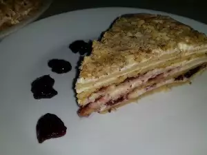 Russian Homemade Medovik Cake