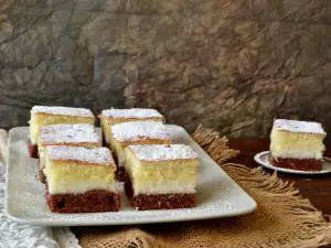 Soft Cake with Coconut Cream