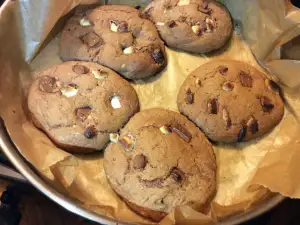 Soft Chocolate Chop Cookies