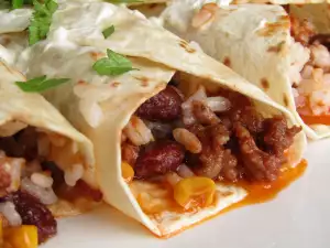 Authentic Mexican Burrito