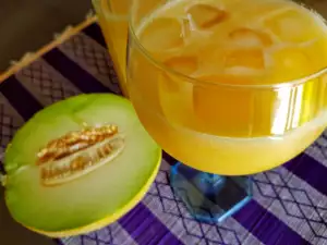 Refreshing Summer Drink with Melon