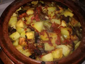 Boar Meat in a Clay Pot