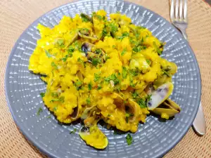 Huelva Rice with Clams and Saffron