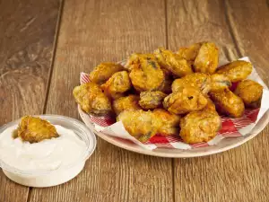 Breaded Mussels in Marinade