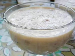 Rice Pudding with Dried Fruits and Muesli