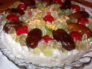 Rice Pudding with Candied Fruit