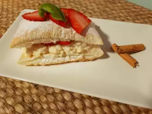 Mille-Feuille with Rice Pudding