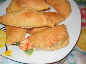 Mini Puff Pastry Croissants with Chocolate