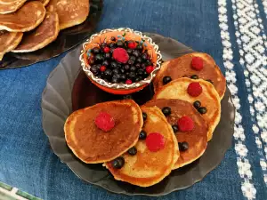 Mini Spelt Pancakes