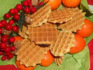 Mini Вaffles with Tangerine Flavor