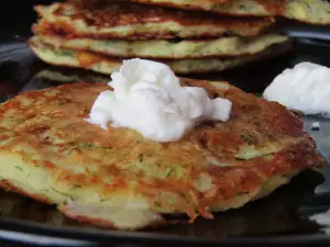 Mini Zucchini Pancakes