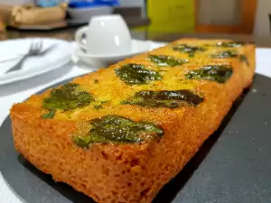 Mint and Polenta Cake