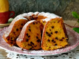 Carrot Cake with Chocolate Drops