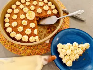 Carrot Soda Cake with Mascarpone