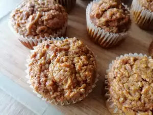 Carrot Muffins with Hazelnut Tahini