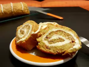 Carrot Roll with Mascarpone