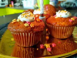 Decorated Birthday Muffins