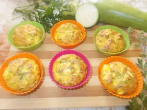 Healthy Cupcakes with Zucchini