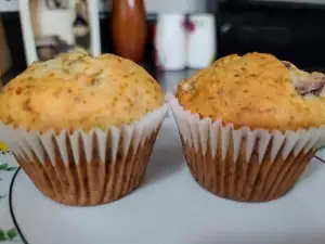 Pancake Muffins with Blueberries