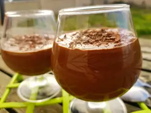 Mousse with Dark Chocolate and Baileys