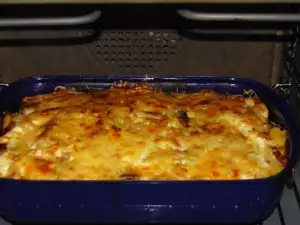 Minced Meat and Macaroni Moussaka