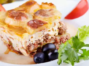 Moussaka with Mashed Potatoes