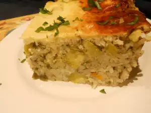 Zucchini and Rice Moussaka