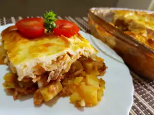 Moussaka with Pasta