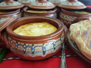 Moussaka in Clay Pots