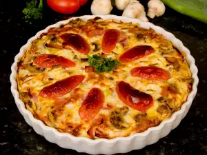 Sausage and Cheese Bake