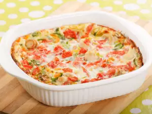 Moussaka with Peppers