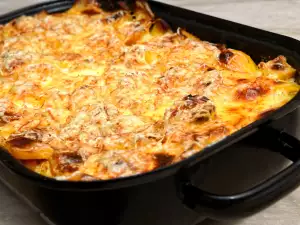 Vegetable Moussaka with Pasta