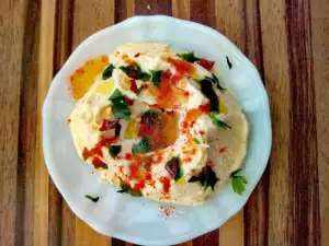 Chickpea, Tahini and Garlic Dip