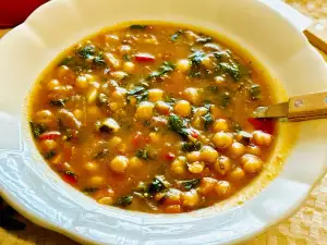 Chickpea and Spinach Stew