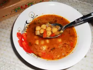 Warm Chickpea Soup