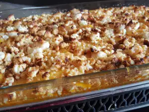 Layered Kachamak with Feta Cheese