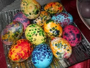 Sprinkled Easter Eggs