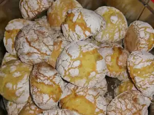 Orange Crinkle Cookies