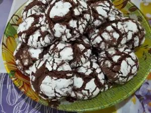 Whole Wheat Crinkle Cookies with Nutella