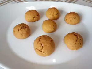 Crinkle Pumpkin Cookies