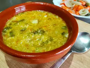 Lumpy Nettle Soup