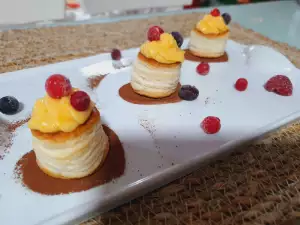 Vol-au-vent Sweet Baskets