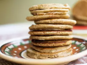 Oat Pancakes with Soy Sauce